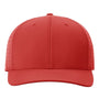 Richardson Hats Mens Laser Perf R-Flex Moisture Wicking Snapback Hat - Red - New