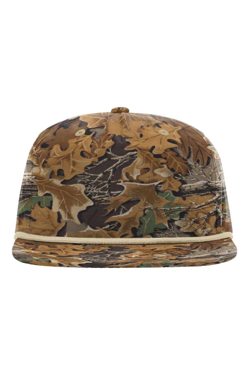 Richardson Hats 256P Mens Printed Umpqua Snapback Hat Realtree Advantage/Khaki Flat Front