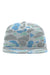 Richardson Hats 256P Mens Printed Umpqua Snapback Hat Saltwater Duck Camo/Charcoal Flat Front