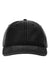 Richardson Hats 324RE Mens Odell Adjustable Hat Black Flat Front