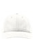Richardson Hats 324RE Mens Odell Adjustable Hat White Flat Front