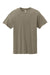 American Apparel 1301GD Mens Garment Dyed Short Sleeve Crewneck T-Shirt Faded Brown Flat Front