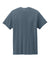 American Apparel 1301GD Mens Garment Dyed Short Sleeve Crewneck T-Shirt Faded Navy Blue Flat Back