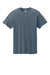 American Apparel 1301GD Mens Garment Dyed Short Sleeve Crewneck T-Shirt Faded Navy Blue Flat Front