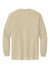 American Apparel AL1304/1304 Mens Long Sleeve Crewneck T-Shirt Sand Model Flat Back