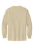 American Apparel 1304 Mens Long Sleeve Crewneck T-Shirt Sand Brown Model Flat Back