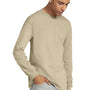 American Apparel Mens Long Sleeve Crewneck T-Shirt - Sand Brown