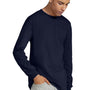 American Apparel Mens Long Sleeve Crewneck T-Shirt - Navy Blue