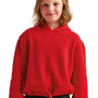 TriDri Youth Maria Hooded Sweatshirt Hoodie - Fire Red - Coming Soon