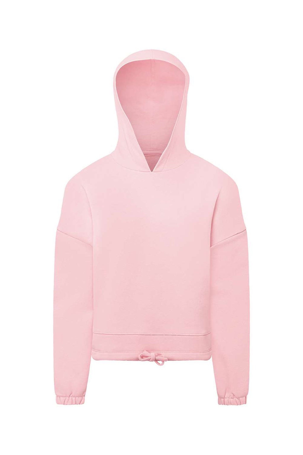 TriDri TD85B Youth Maria Hooded Sweatshirt Hoodie Light Pink Flat Front