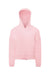 TriDri TD85B Youth Maria Hooded Sweatshirt Hoodie Light Pink Flat Front