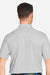 Swannies Golf SW2200 Mens Tanner Printed Short Sleeve Polo Shirt Olive Green Model Back