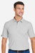Swannies Golf SW2200 Mens Tanner Printed Short Sleeve Polo Shirt Olive Green Model Front