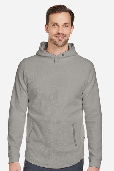 Swannies Golf SWC100 Mens Camden Hooded Sweatshirt Hoodie w/ Pockets Olive Green Model Front