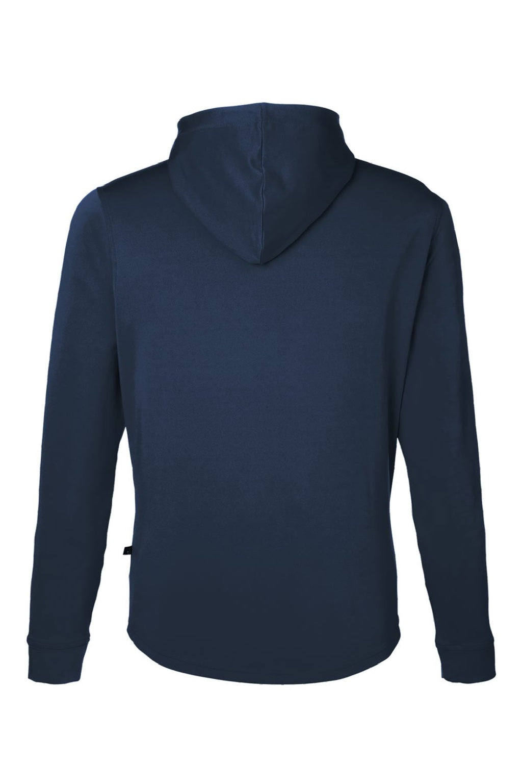 Swannies Golf SWI600 Mens Ivy Hooded Sweatshirt Hoodie w/ Pouch Pocket Navy Blue Flat Back