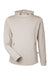 Swannies Golf SWI600 Mens Ivy Hooded Sweatshirt Hoodie w/ Pouch Pocket Tan Flat Front