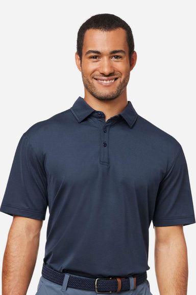 Swannies Golf SW2300 Mens Ford Short Sleeve Polo Shirt Navy Blue Model Front