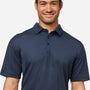 Swannies Golf Mens Ford Short Sleeve Polo Shirt - Navy Blue - New