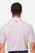 Swannies Golf SW5400 Mens Hazelwood Short Sleeve Polo Shirt Maroon Model Back