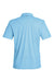 Swannies Golf SW5400 Mens Hazelwood Short Sleeve Polo Shirt Sky Blue/Navy Blue Flat Back