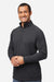 Swannies Golf SWC500 Mens Colt 1/4 Zip Sweatshirt Black Model Side