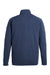 Swannies Golf SWC500 Mens Colt 1/4 Zip Sweatshirt Navy Blue Flat Back