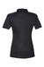 Huk H612L03 Womens LoPro Performance Short Sleeve Polo Shirt Black Flat Back