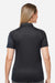 Huk H612L03 Womens LoPro Performance Short Sleeve Polo Shirt Black Model Back