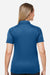 Huk H612L03 Womens LoPro Performance Short Sleeve Polo Shirt Set Sail Blue Model Back