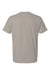 Independent Trading Company PRM180PT Mens Premium Pigment Dyed Short Sleeve Crewneck T-Shirt Pigment Cement Grey Flat Back