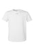 Under Armour 1377487 Youth Tech Team Short Sleeve Crewneck T-Shirt White/Mod Grey Flat Front