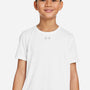 Under Armour Youth Tech Team Moisture Wicking Short Sleeve Crewneck T-Shirt - White/Mod Grey - New