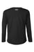 Under Armour 1377488 Youth Tech Team Long Sleeve Crewneck T-Shirt Black/White Flat Back