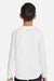 Under Armour 1377488 Youth Tech Team Long Sleeve Crewneck T-Shirt White/Mod Grey Model Back