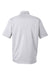 Under Armour 1351360 Mens Motivate Moisture Wicking Short Sleeve Button Down Shirt w/ Pocket Halo Grey Flat Back