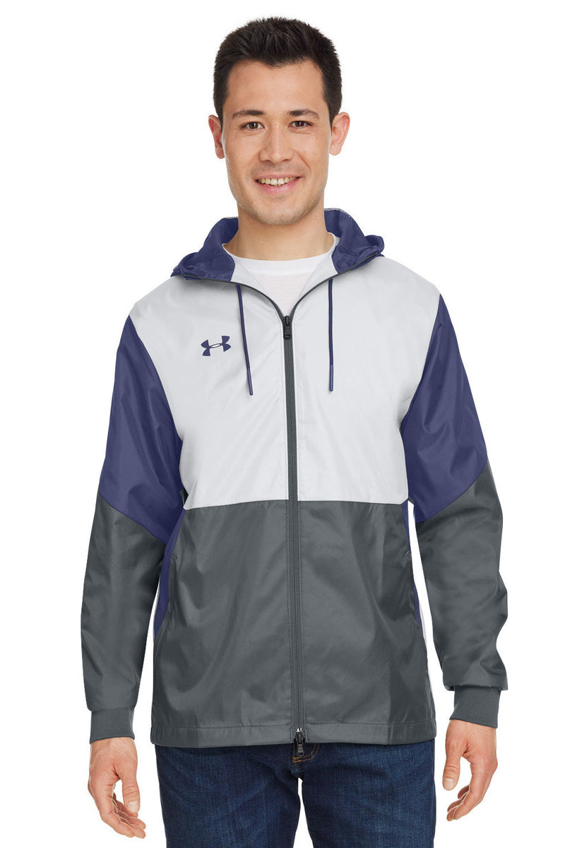 Under Armour 1359386 Mens Navy Blue Team Legacy Wind & Water