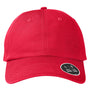 Under Armour Hats Mens Moisture Wicking Team Chino Adjustable Hat - Red