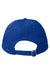 Under Armour Hats 1369785 Mens Moisture Wicking Team Chino Adjustable Hat Royal Blue Flat Back