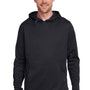Under Armour Mens Storm Armourfleece Water Resistant Hooded Sweatshirt Hoodie - Black
