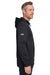 Under Armour 1370379 Mens Storm Armourfleece Water Resistant Hooded Sweatshirt Hoodie w/ Pouch Pocket Black Model Side