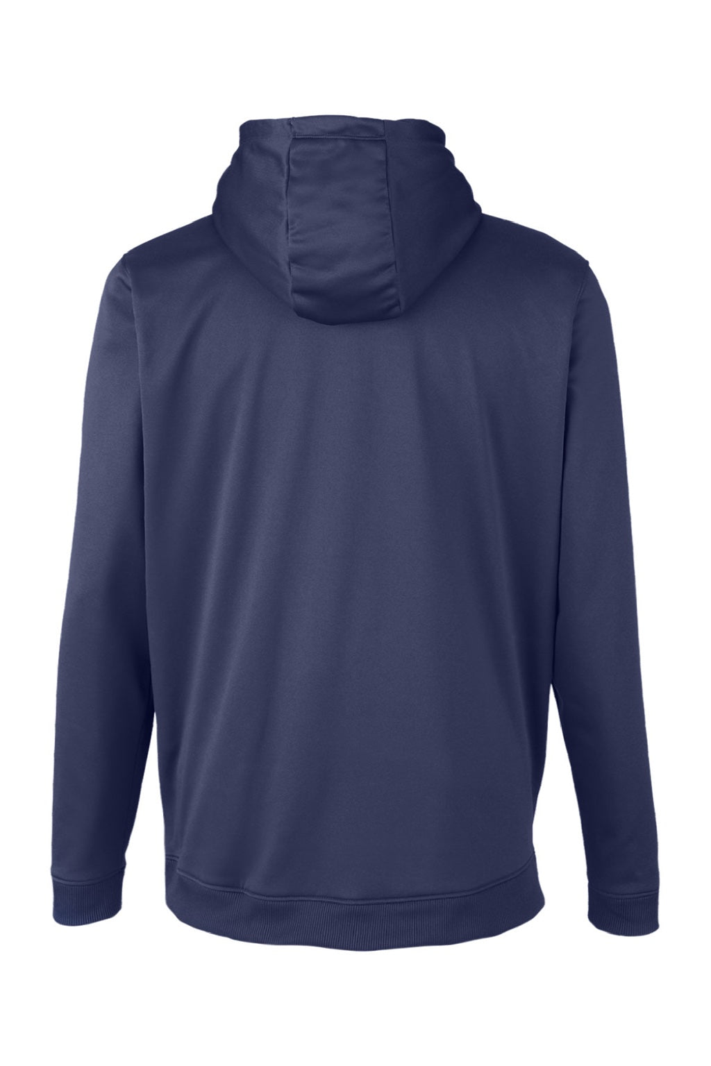 Under Armour 1370379 Mens Storm Armourfleece Water Resistant Hooded Sweatshirt Hoodie w/ Pouch Pocket Midnight Navy Blue Flat Back