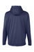 Under Armour 1370379 Mens Storm Armourfleece Water Resistant Hooded Sweatshirt Hoodie w/ Pouch Pocket Midnight Navy Blue Flat Back