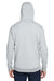Under Armour 1370379 Mens Storm Armourfleece Water Resistant Hooded Sweatshirt Hoodie Mod Grey Model Back