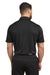 Under Armour 1370399 Mens Tech Moisture Wicking Short Sleeve Polo Shirt Black Model Back