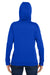 Under Armour 1370425 Womens Storm Armourfleece Water Resistant Hooded Sweatshirt Hoodie Royal Blue Model Back