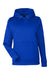 Under Armour 1370425 Womens Storm Armourfleece Water Resistant Hooded Sweatshirt Hoodie w/ Pouch Pocket Royal Blue Flat Front