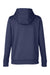 Under Armour 1370425 Womens Storm Armourfleece Water Resistant Hooded Sweatshirt Hoodie Midnight Navy Blue Flat Back