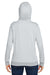 Under Armour 1370425 Womens Storm Armourfleece Water Resistant Hooded Sweatshirt Hoodie Mod Grey Model Back