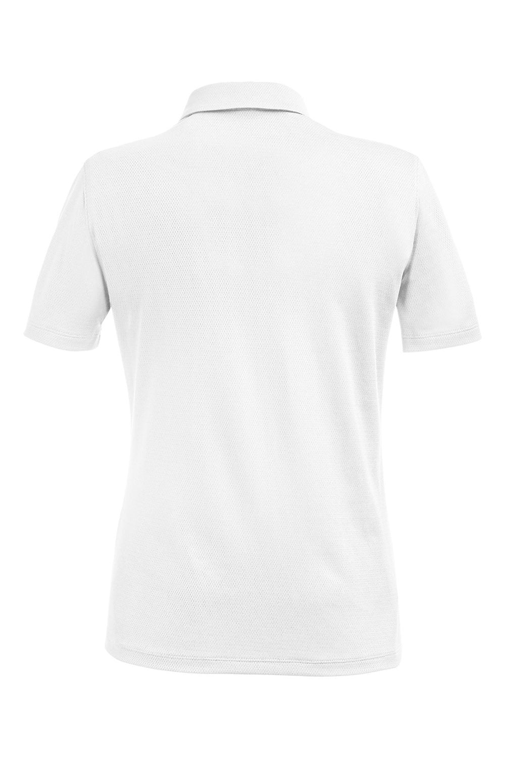 Under Armour 1370431 Womens Tech Moisture Wicking Short Sleeve Polo Shirt White Flat Back