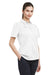 Under Armour 1370431 Womens Tech Moisture Wicking Short Sleeve Polo Shirt White Model 3Q